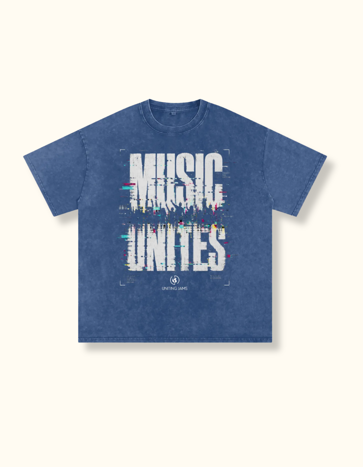 Snow washed oversized t-shirt